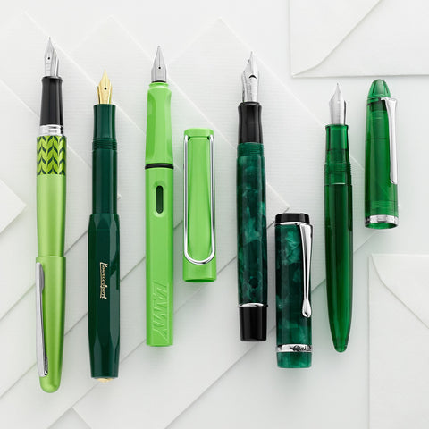 Green Fountain Pens