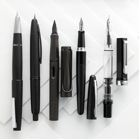 Black Fountain Pens